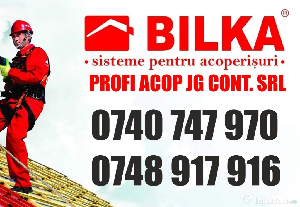 Montaj jgheaburi și burlane