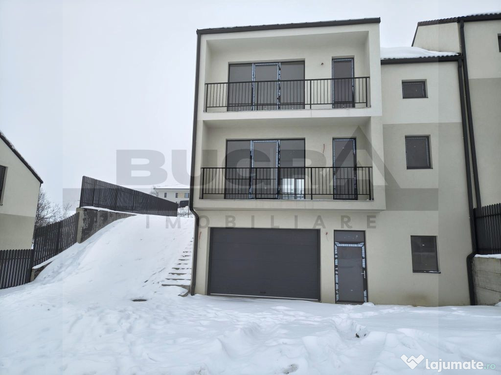 Duplex semifinisat, 130 mp utili, garaj, Chinteni