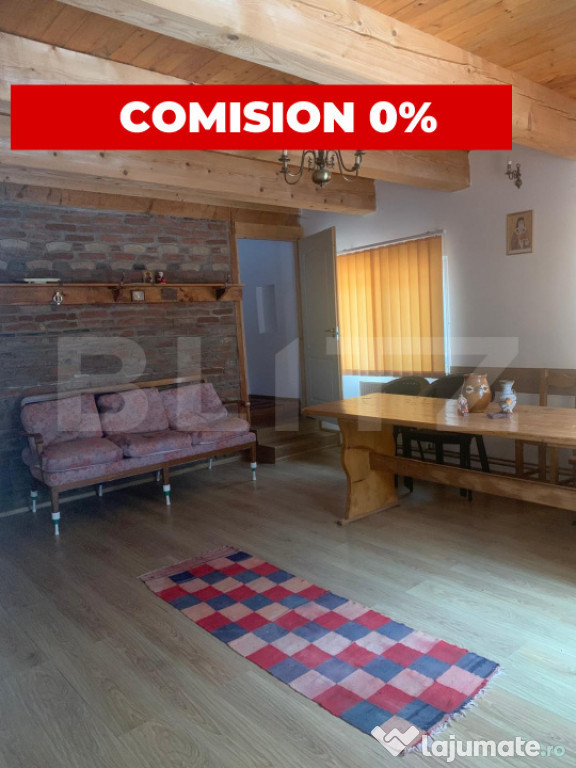 Casă în Bran – 160 mp utili, pivniță, teren 370 mp