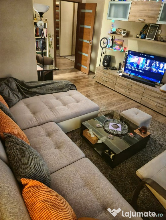 Apartament 2 camere, decomandat, SPATIOS, mobilat, bloc nou,Metrou BRA
