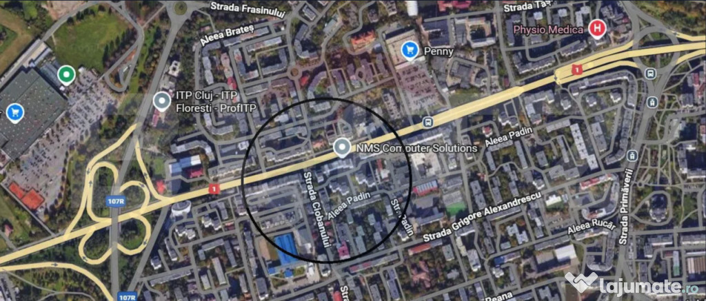 Spațiu comercial, 200 mp, vad excepțional, vitrină, zona