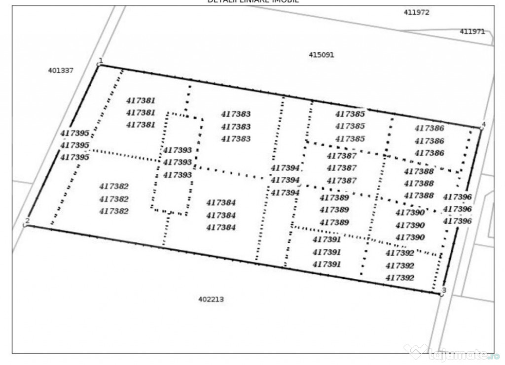 Teren cu PUZ aprobat pentru blocuri de locuinte