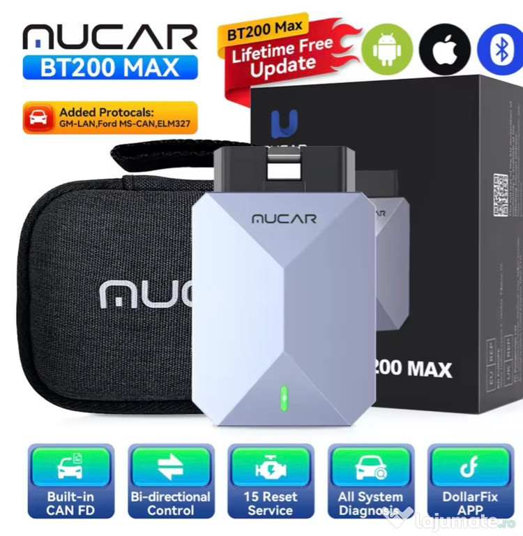 Tester auto diagnoza Mucar BT200 MAX