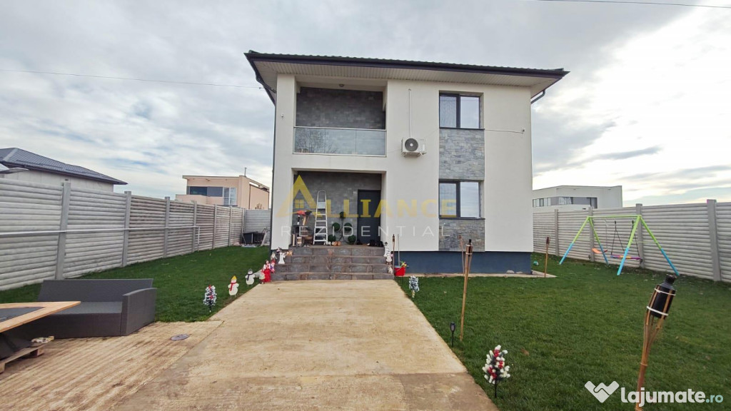 Vila Individuala - mobilata/utilata - 4 camere - 120 mp util