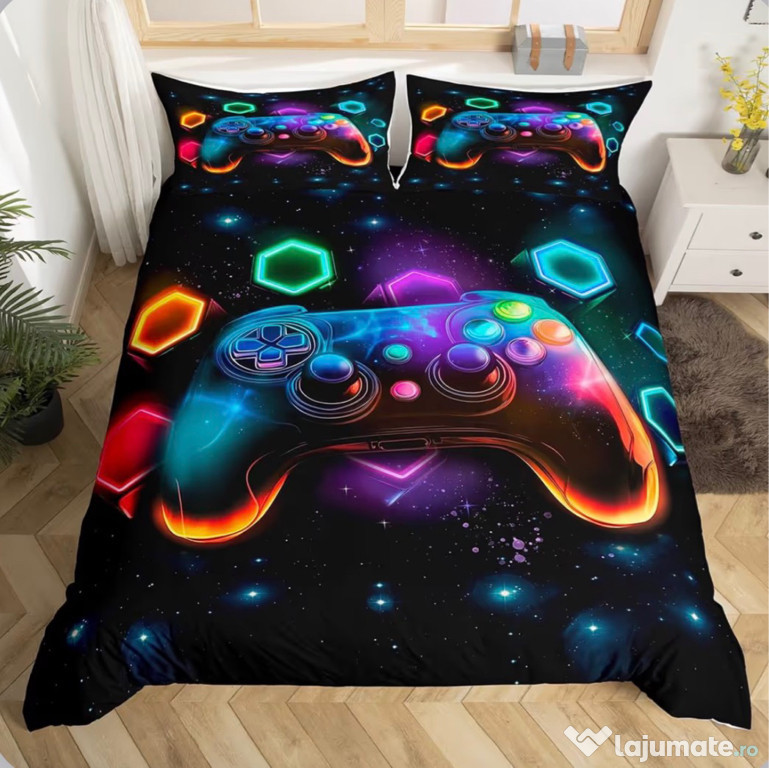 Set husă pilotă Gamer – design 3D