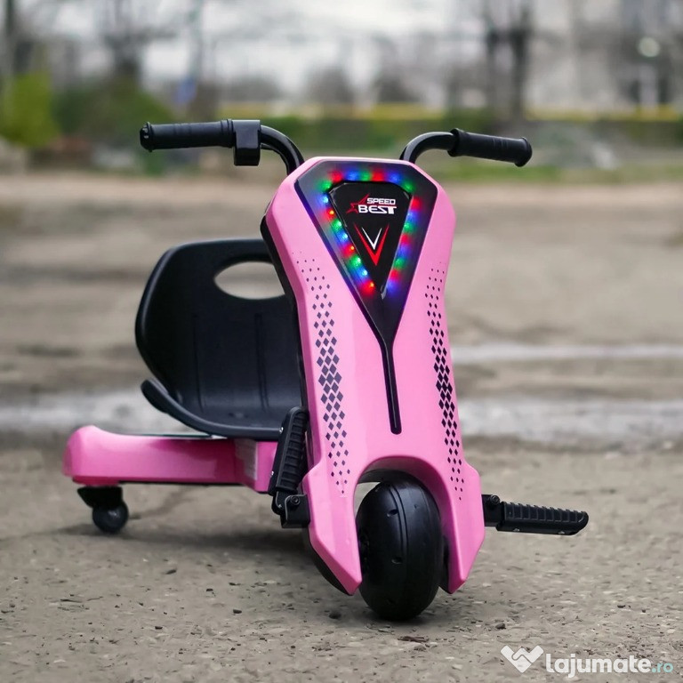 Tricicleta electrica pentru copii Kinderauto Slider 360 12V Pink