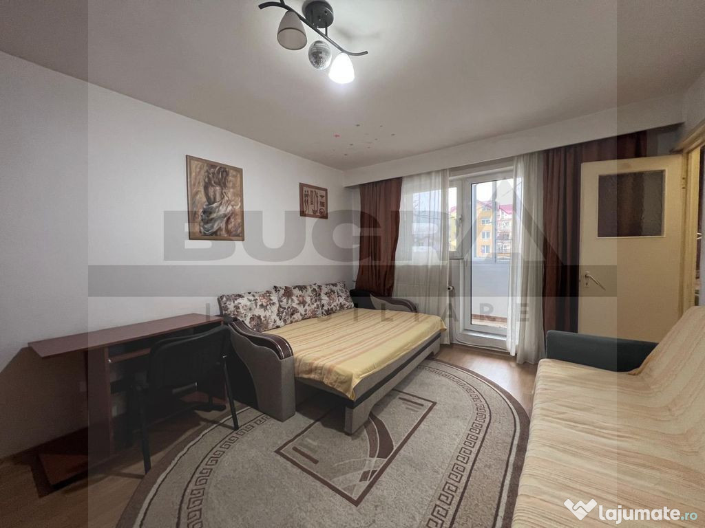 Garsoniera decomandata, 28mp, balcon, zona strazii Mehedinti