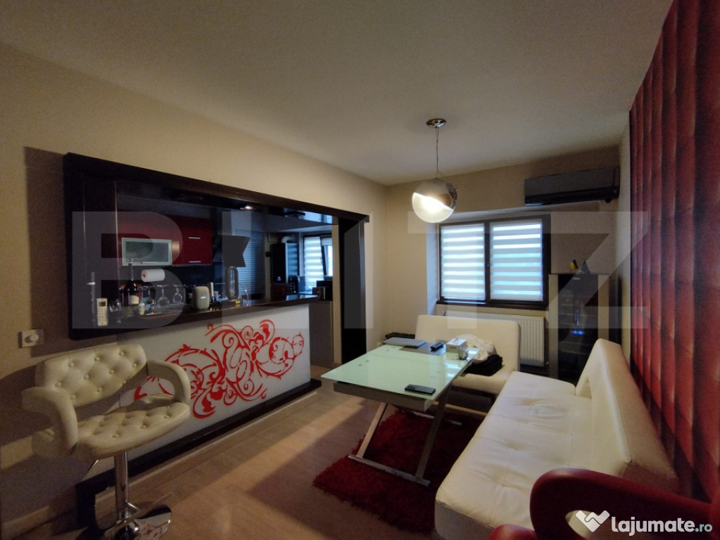 Apartament 4 camere , Rond Pacurari , 90 mp , Mobilat modern