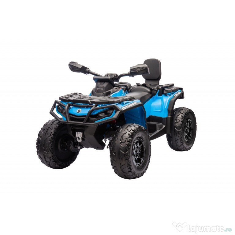 ATV electric pt. copii Can Am Outlender 4x200W 24V Blue
