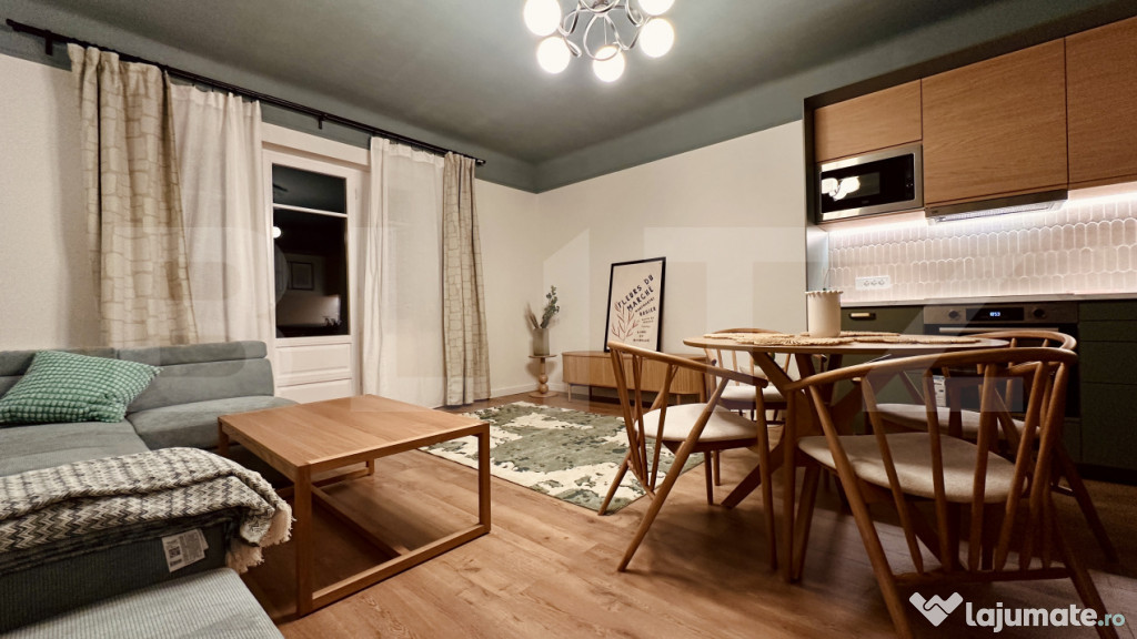 Apartament Universitate - Central, 3 camere, renovat