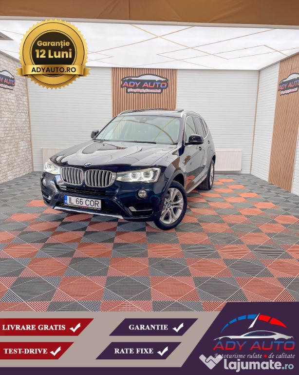 BMW X3 X-DRIVE . X -Line . 313 Cp . 3,0 Diesel(35d). In regim de consi