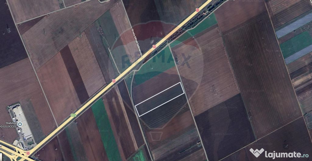 Teren - proiect aprobat pentru Parc Fotovoltaic 2 MW | H?...