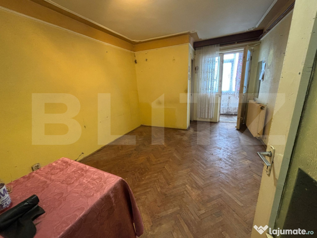 Garsonieră cu balcon închis | Zimbru | Ideal investiție s