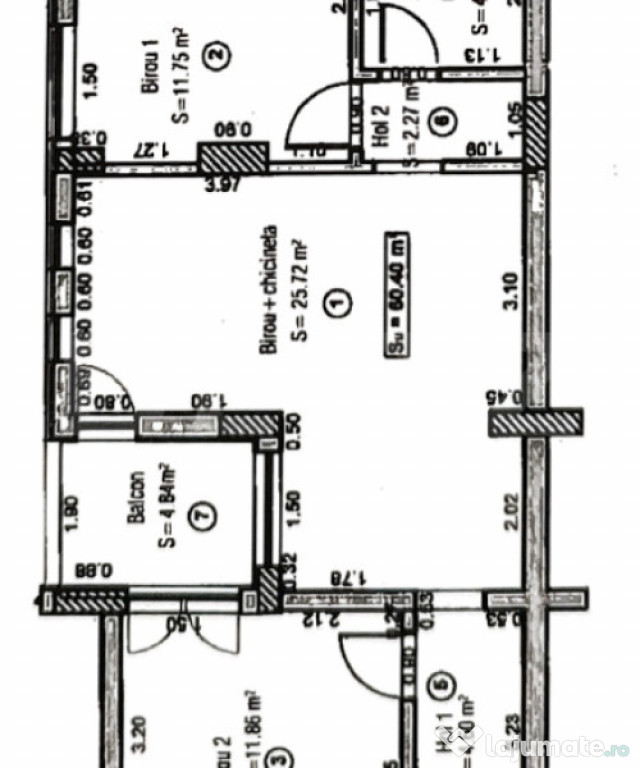 Apartament 3 camere, 61 mp, Calea Aradului