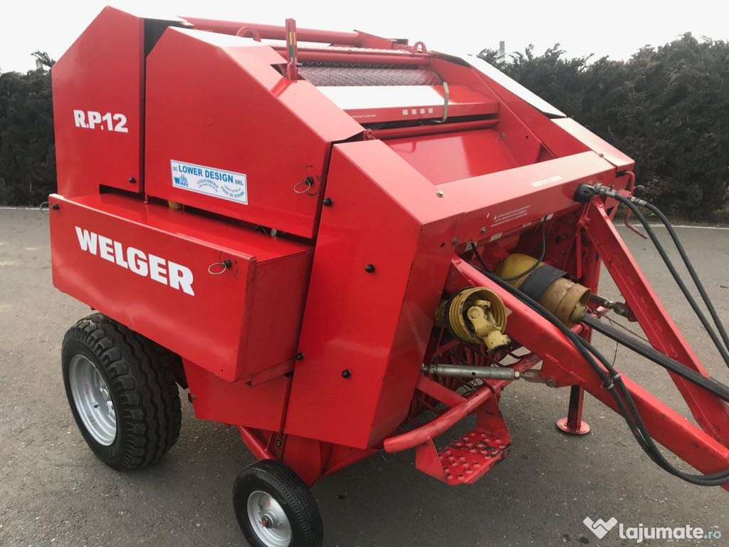 Presa rotunda Welger RP 12