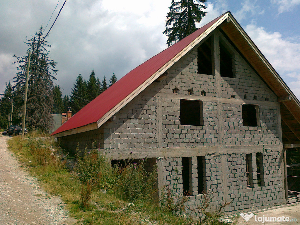 Constructie (P+1+M) in statiunea montana Ranca,Transalpina