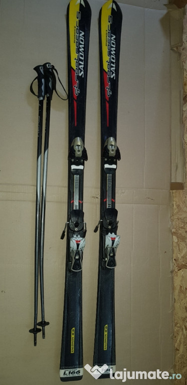 Set Ski-uri Salomon StreetRacer 5 / Clapari / Bete