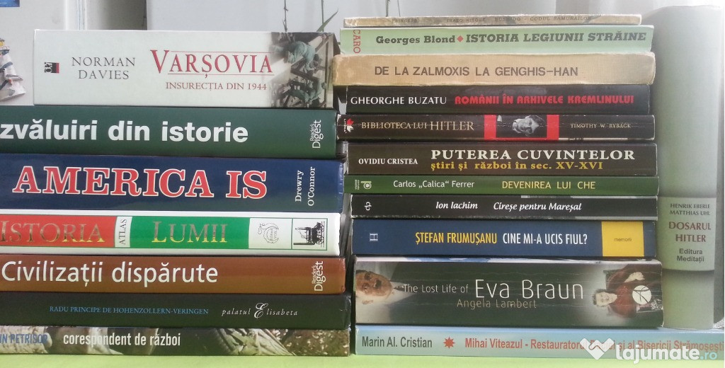 Cărți de Istorie: Atlase, Enciclopedii, Istoria Românilor