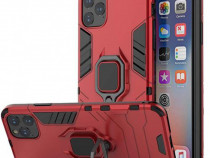 Husa telefon Plastic Apple iPhone 12 Pro 6.1 antishock Red
