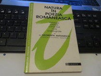 "Natura in poezia romaneasca" Dr. Georgeta Antonescu - 1996