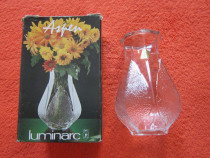 Vaza vintage,Aspen Luminarc made in France,anii 70-cadou