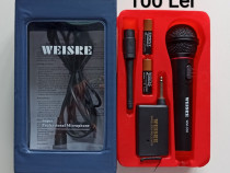 Microfon Profesional Wireless WEISRE + diverse alte produse