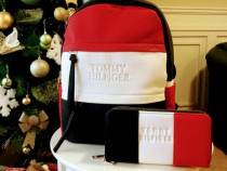 Set Tommy Hilfiger logo imprimat saculet inclus