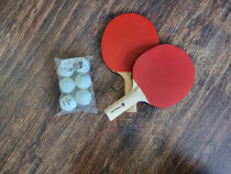 Palete și mingi de ping-pong