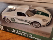 Masina Majorette cu telecomanda, Dubai Police Porsche 918
