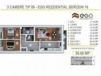 PROMO 3 Camere Tip 08 - EGO Berceni 16