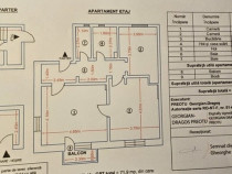 Apartament 2 camere decomandate, in bloc tip vila, zona Pangarati