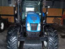 Tractor New Holland T6050 2012 albastru foarte intretinut Rate directe