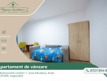 Garsoniera confort 1, zona Micalaca, Arad