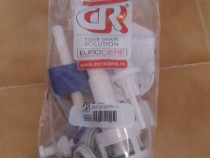 Mecanism WC descarcare unica + robinet flotor lateral 3/8