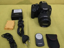 Canon 700D + Obiectiv 18-55 + Telecomanda