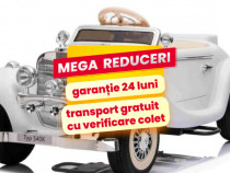 Masinuta Electrica Copii 1-5 Ani Mercedes 540K 4x4 + 1 Adult Alb