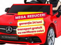 Masinuta Electrica Copii 1-4 Ani Mercedes SLC 300 60W,Roti Moi Rosu