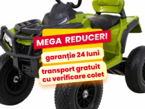 ATV Electric Copii 3-6 Ani AIR 0906 90W cu Anvelope #Verde