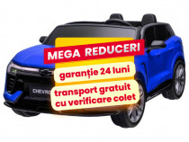 Masinuta Electrica 2 Copii 1-7 Ani Chevrolet Blazer 4x4, Roti Moi Blue