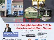 NOU IN PIATA! Complex hotelier de 3*** LA CHEIE in centrul M