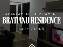 Se închiriază: Ap cu 2 camere Brătianu Residence