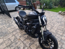 Motocicleta Benelli 502c 7300 km.2019.48 cp.se încadrează pentru A2.