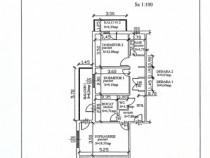 Apartament 3c decomandat 66 mp - Tomești