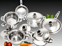 Set gatit inox - NEFOLOSIT