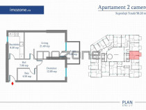 Apartament 2 Camere | 58 mp | Bloc Nou | Metrou Pacii / P...