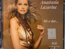 Dublu CD Anastasia Lazariuc, (Mi-e dor)... 100 buc. NOI. Sigilate