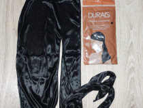 Durag - negru- premium headwrap