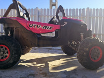 Masinuta electrica cu telecomanda Xtreme Jumper UTV-MX Pink