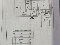 Apartament 3 camere, Mărăței, școala nr. 2, pret negociabil