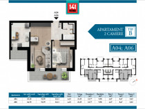 FAZA 4, bloc 5 Maniu 141 - Apartament 2 camere